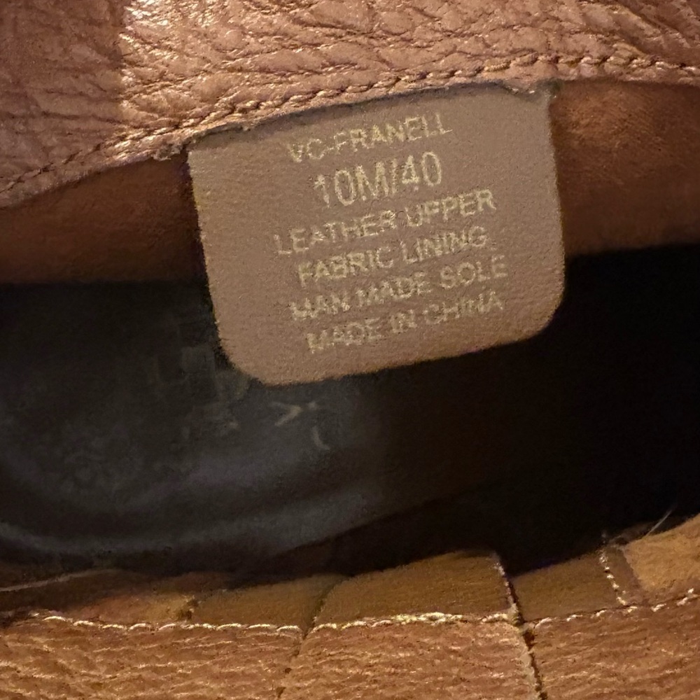 Vince Camuto Chestnut Heeled Boots - Picture 7 of 7